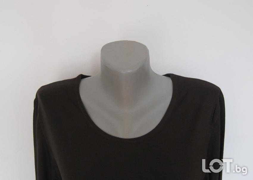 Нова блузка, размер XL, тъмно кафява