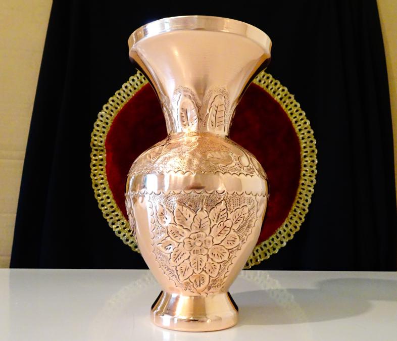 Старинна медна ваза Исфахан, Isfahan.