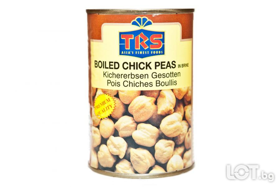 TRS Boiled Chick Peas ТРС Варен Нахут в Подсолена Вода 400гр