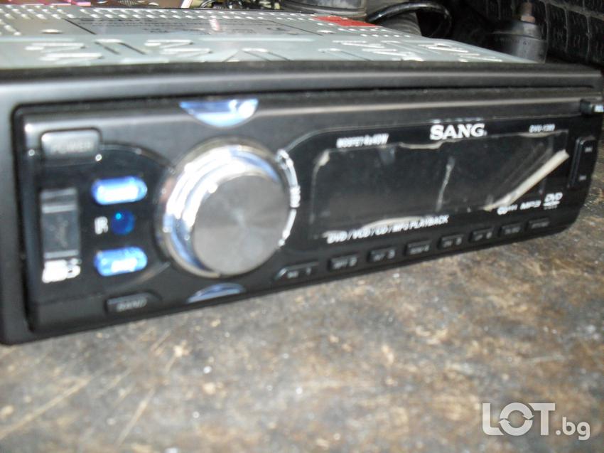 DVD MP3 За кола със монитор сенник.