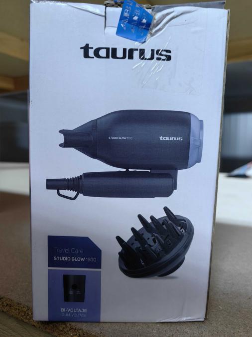 Сешоар за пътуване Studio Glow 1500 1400w, сгъваем, двоен волтаж, 2