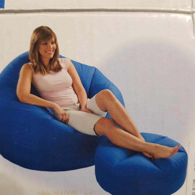 Надуваем фотьойл, барбарон, кресло