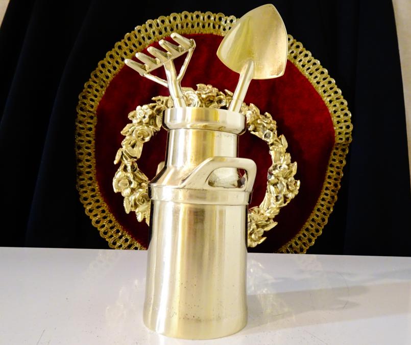 Бронзови градински инструменти за бонсай, сукуленти.