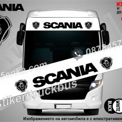 Сенник Scania Bus White