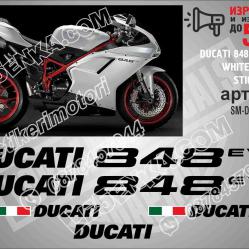 Ducati 848 EVO 2011 White Version