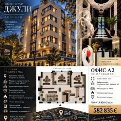 Луксозен офис за продажба в престижна бизнес сграда в кв. Лозенец
