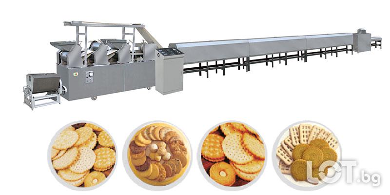 Линия за производство на твърди бисквити