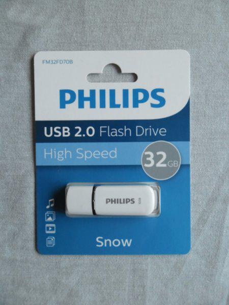 USB 2.0 Flash Drive Флашка Philips 32 GB.