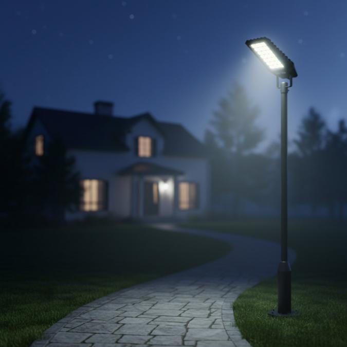 Соларна улична лампа Louis Yartton LY 1200w  1600w  2000w  мощно ос