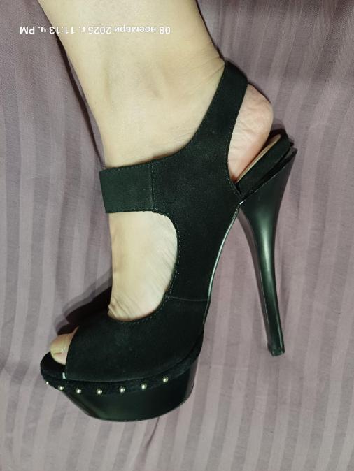 Летни обувки, ток 14 см