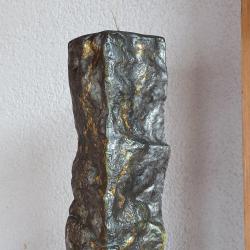 Декоративна ароматна восъчна свещ с уникален дизайн на скала