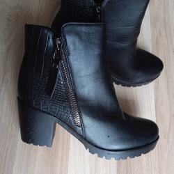 Обувки Боти дамски на ток 7 см размер 37