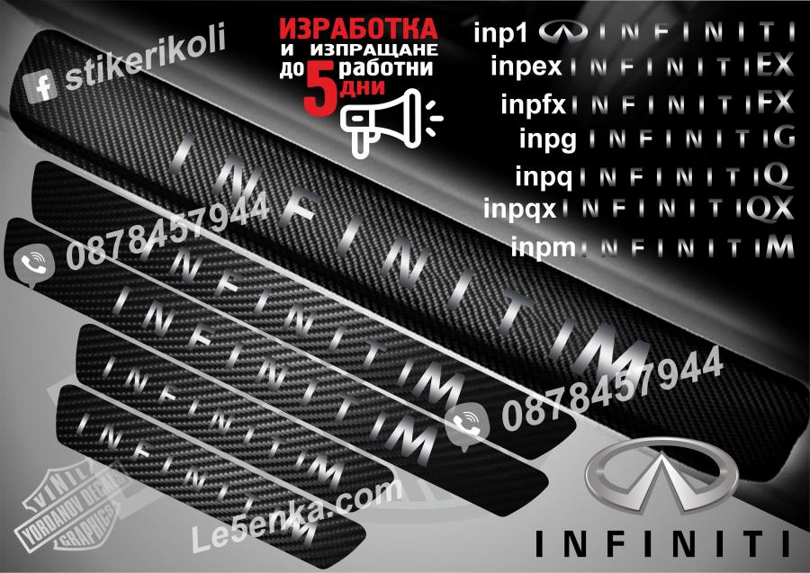 Infiniti M прагове от карбон