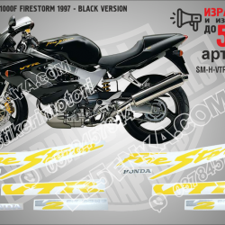 Honda VTR 1000f Firestorm 1997 - Black Version