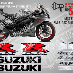 Suzuki Gsx-r 600 2018 - Titanium Grey Version