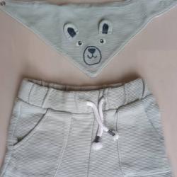 Шорти и бандана размер 86