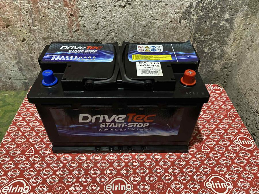 Нов акумулатор AGM АГМ 80 амп ч с гаранция