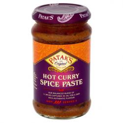 Pataks Extra Hot Curry Paste Патакс Люта Къри Паста 283гр