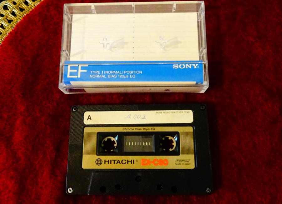 Hitachi Ex-c60 аудиокасета с диско хитове