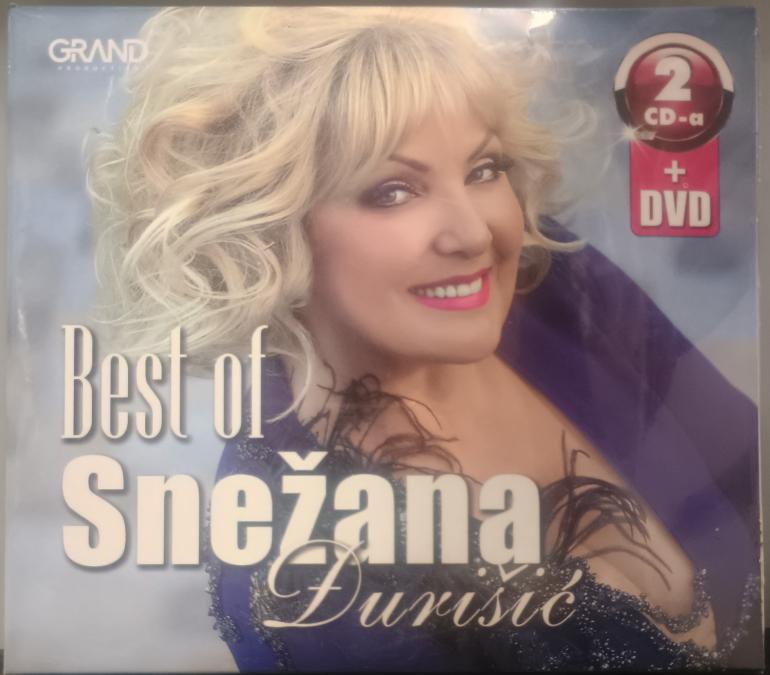 2 CD DVD Snezana Durisic - Best of 2017 концерт в Сава Център