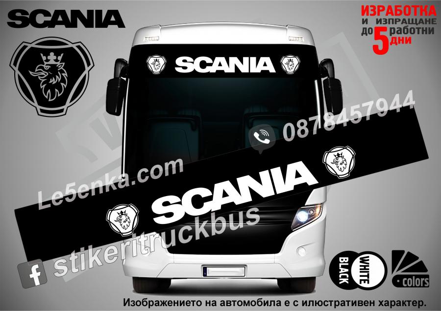 Сенник Scania Bus Black
