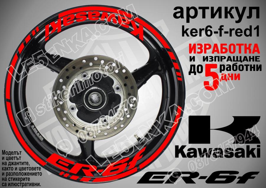Kawasaki Er-6f RED