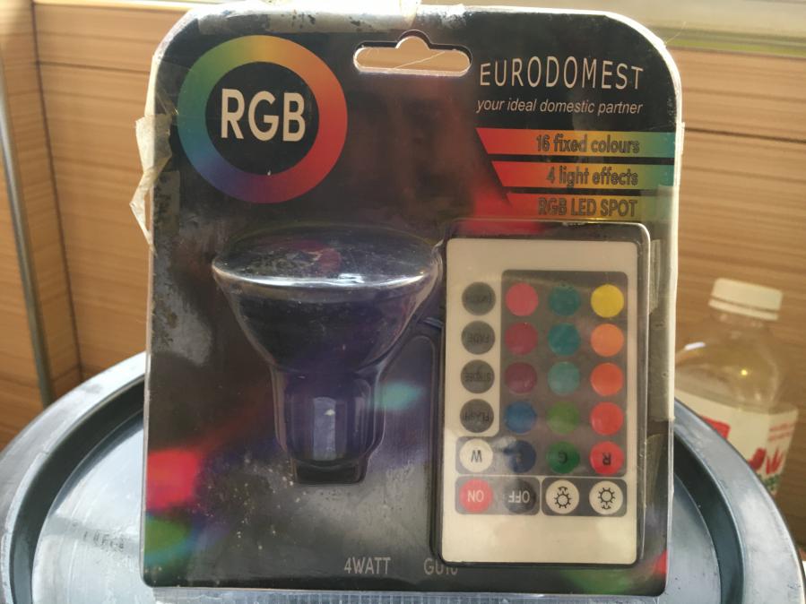 RGB Led лампа Gk10