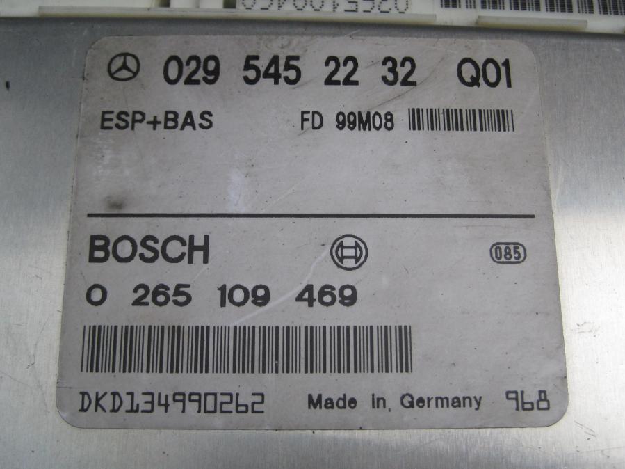Компютър ABS ESP BAS Mercedes W210 220cdi 270cdi 0295452232, Bosch 02