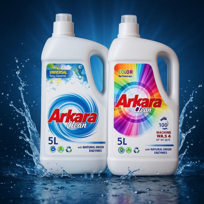 Перилен препарат Arkara Clean Color 5L - за цветно пране