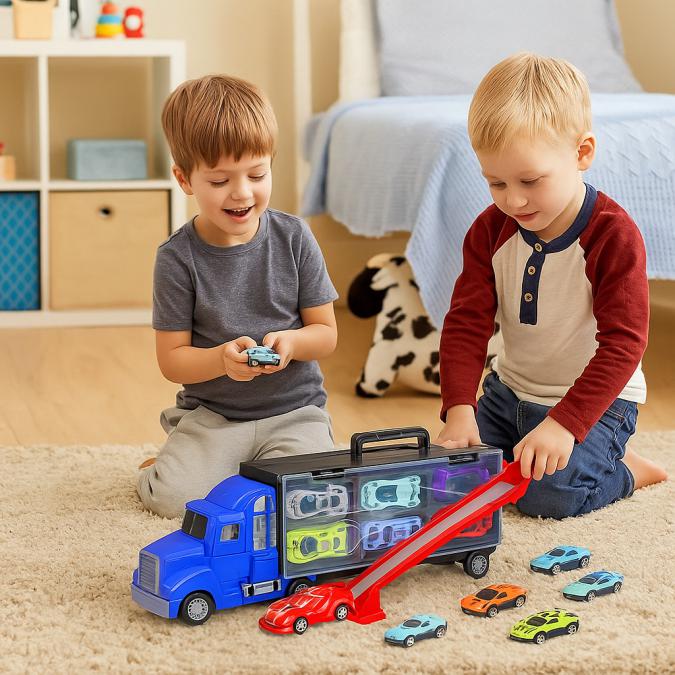 Камион за съхранение - автовоз с колички Storage Truck