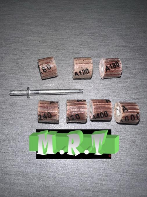 Мини ламелни шкурки 7бр