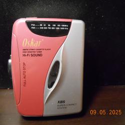 Oskar M-50a walkman combo tape  FM - vintage