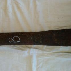 Голям секач за разцепване на трупи  В.