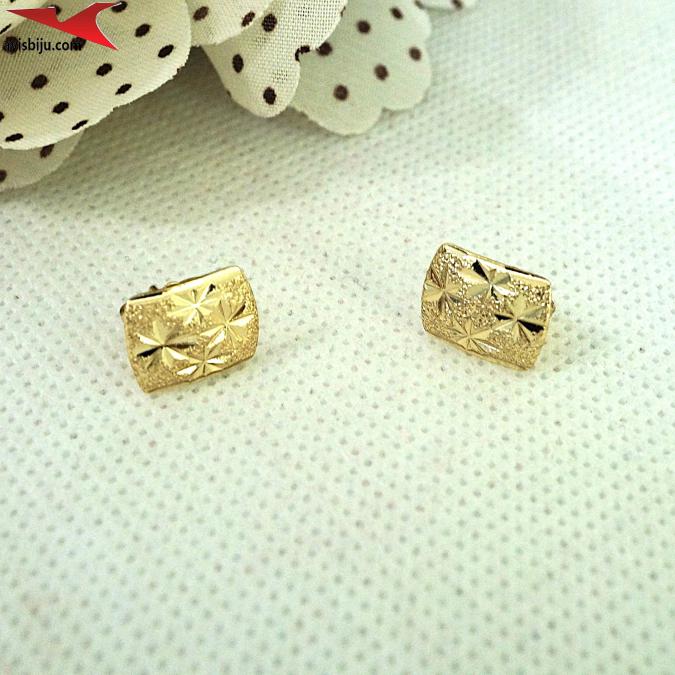 Обеци с 14К златно покритие