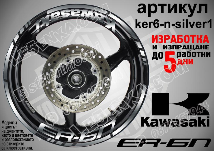 Kawasaki Er-6n Silver