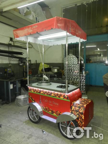 Изработка на колички за улична търговия