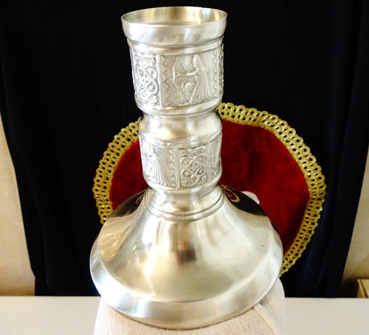 Калаен свещник, Викинги, драконов кораб Драккар, Норвегия.