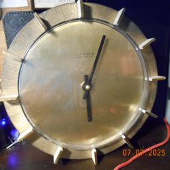 Kienzle Hollywood Regency Mid Century Germany clock 1960s