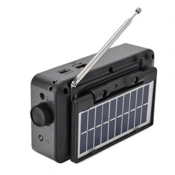 Соларно портативно радио JOC H6108rec-s с Bluetooth, FM радио и MP3 пл