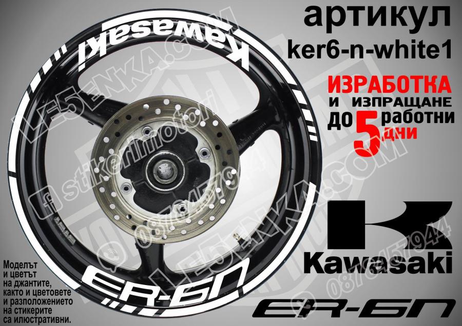 Kawasaki Er-6n White