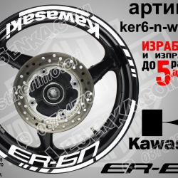 Kawasaki Er-6n White