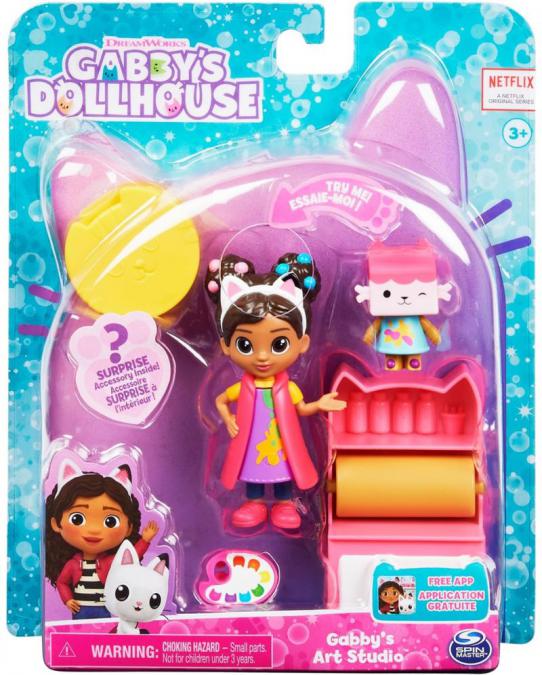 Kомплект Gabby s Dollhouse - Art Studio  Netflix