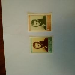 Серия от 2 пощенски марки от България 1973 г.