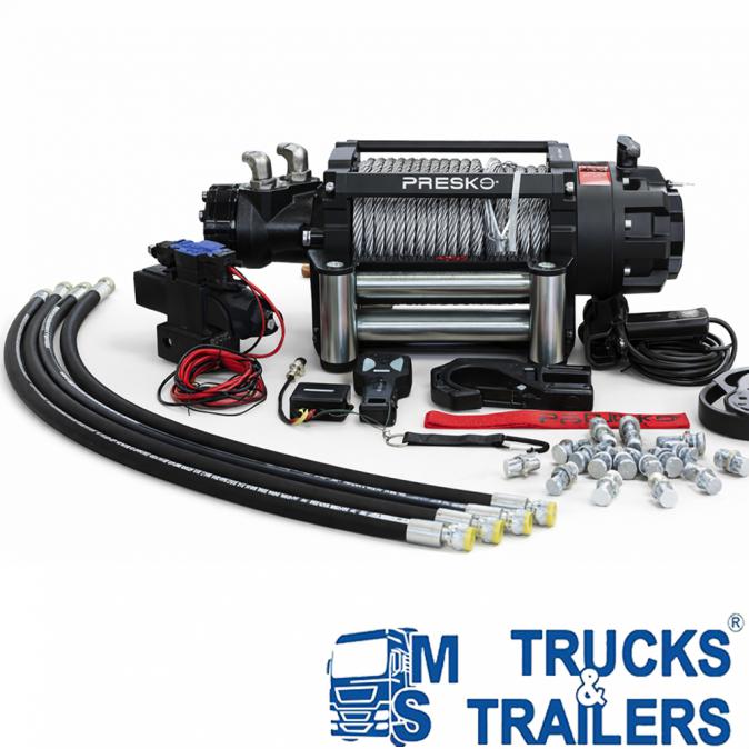 Хидравлична лебедка със стоманено въже Presko Mammoth 20.0h