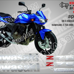 Kawasaki Z 750 - 2004 - Blue Version