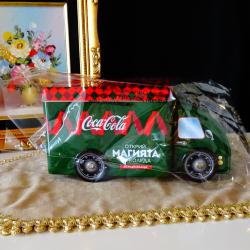 Coca-cola камион, метална кутия.