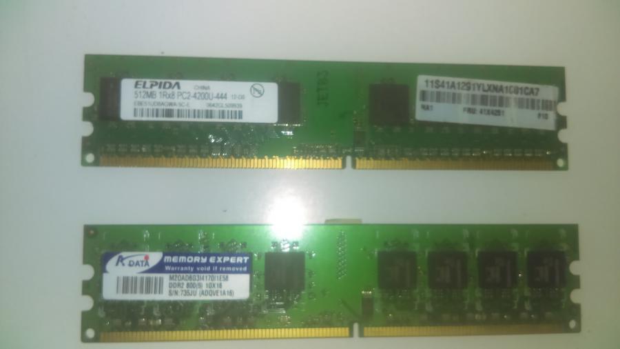 RAM 1GB и 0,5gb