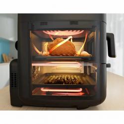 Еър Фрайър 2 в 1 - 11L - Midea Mad1100dadk - с две зони за готвене, 10