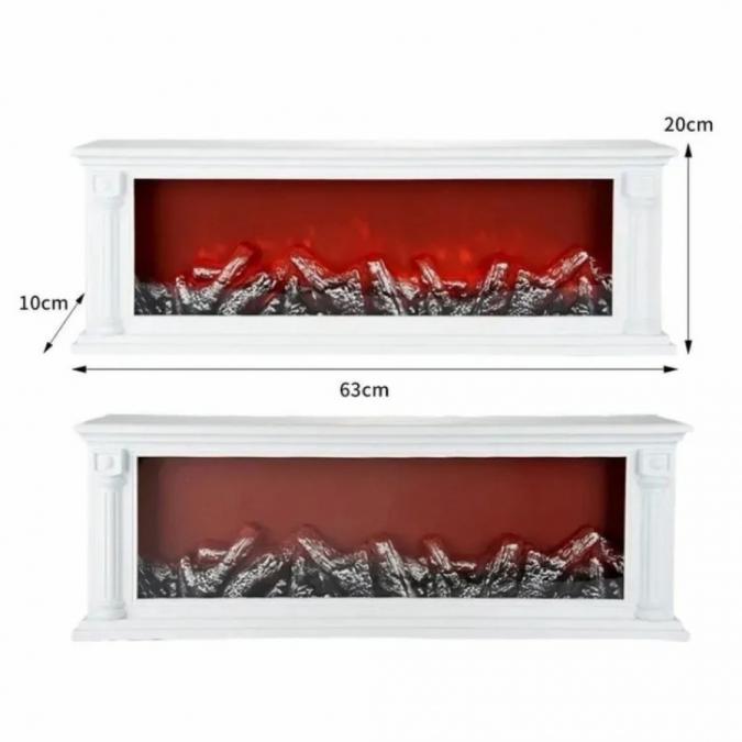 LED камина с ефект на жар  уют и атмосфера без дим и огън