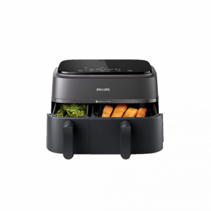 1бр.  Philips Airfryer 3000 Series Dual Basket - 9L, 2750w, Rapidair т